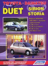 ����� Toyota Duet/ Daihatsu Storia&Sirion ������. ������ 1998-2004 ��. ����������� �� ������������, ������� � ������������ ������������.