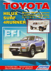 ����� Toyota Hi Lux/Surf, 4Runner ������ �  1988-1999 ��. . ����������, ����������� ������������ � ������.