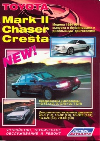 ����� Toyota Mark II, Chaser, Cresta, ������/������ � 1984-1995 ��. ����������, ����������� ������������ � ������.
