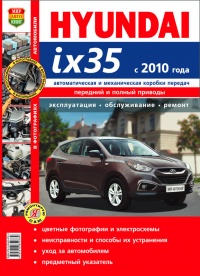 Автомобили Hyundai ix35 с 2010 года. Руководство по эксплуатации, ремонту и техническому обслуживанию в цветных фотографиях
