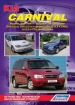 Книга  KIA Carnival бензин/дизель с 1998-2006 гг.  Устройство, техническое обслуживание и ремонт.