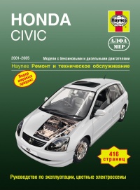 ����� Honda Civic ������/������ � 2001-2005 ��. ������, ��������������� � ������������