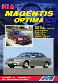 ����� KIA Magentis/Optima ������ � 2001-2006 ��.  ����������, ����������� ������������ � ������.