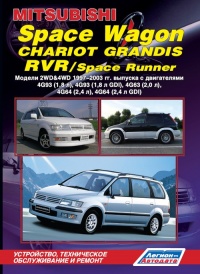�����  Mitsubishi Space Wagon/Chariot Grandis/RVR/ Space Runner ���������� ������ 2WD/4WD.  ����������, ����������� ������������ � ������.
