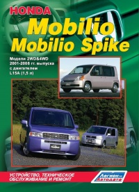 ����� Honda Mobilio/Mobilio Spike ������ � 2001-2008 �� . ����������, ����������� ������������ � ������.